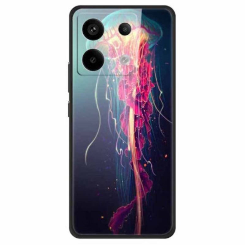 Hoesje Poco X6 5g Medusa Gehard Glas Bescherming Hoesje