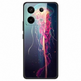 Hoesje Poco X6 5g Medusa Gehard Glas Bescherming Hoesje