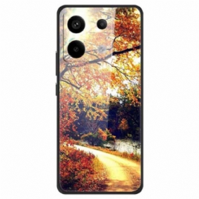 Hoesje Voor Poco X6 5g Country Road Gehard Glas