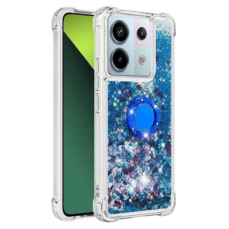 Hoesje Voor Poco X6 5g Glitterringhouder