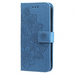 Leren Hoesje Poco X6 5g Mandala Met Koord Bescherming Hoesje