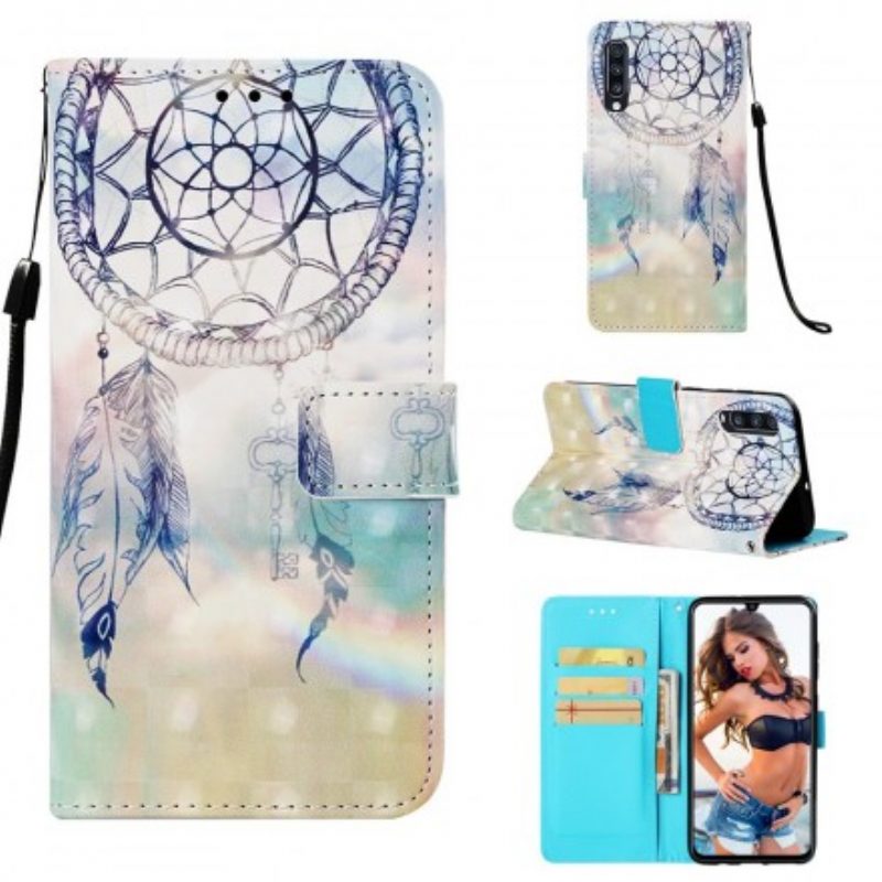 Flip Case voor Samsung Galaxy A70 Pastel Dromenvanger