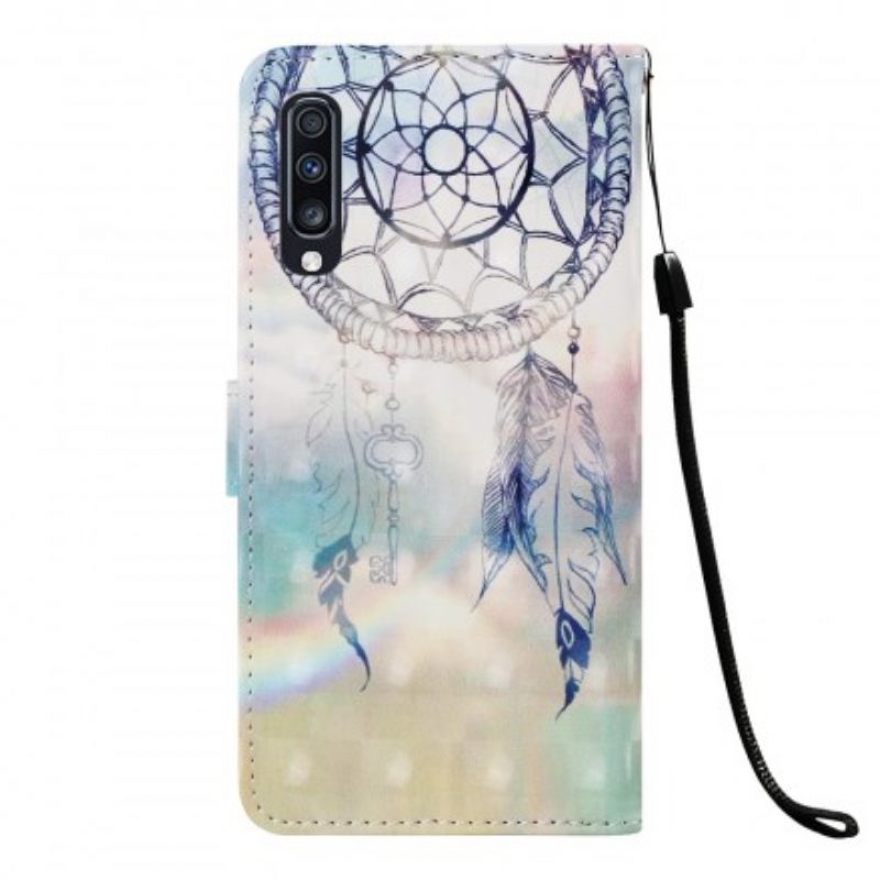 Flip Case voor Samsung Galaxy A70 Pastel Dromenvanger