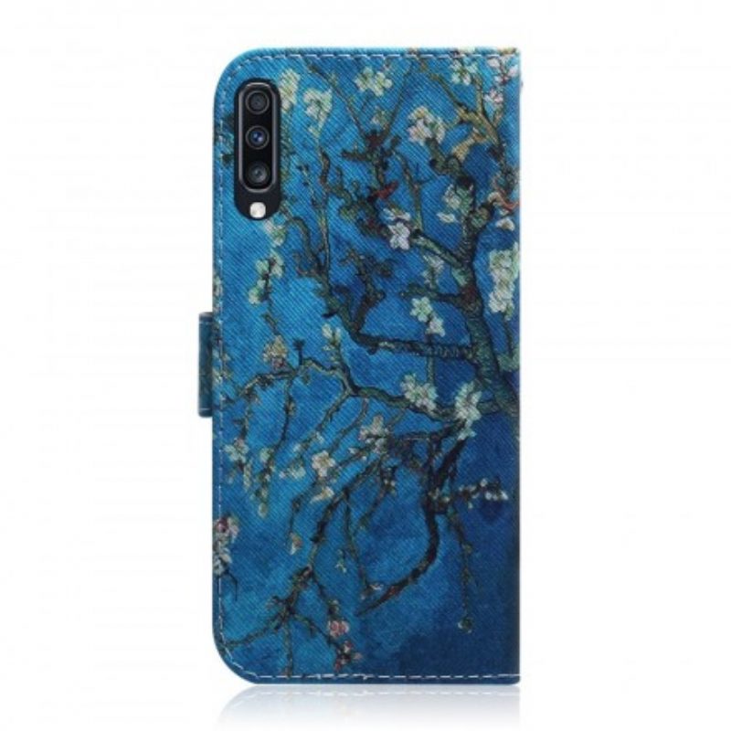 Folio-hoesje voor Samsung Galaxy A70 Bloeiende Boomtak