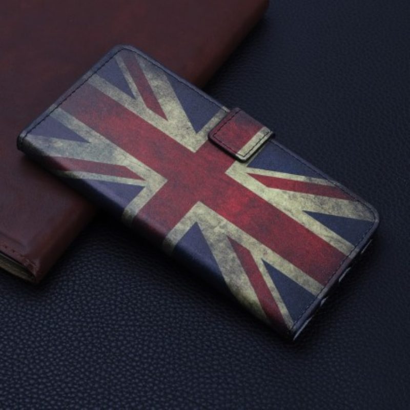 Folio-hoesje voor Samsung Galaxy A70 Engelse Vlag