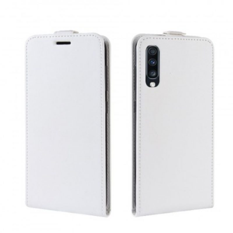 Folio-hoesje voor Samsung Galaxy A70 Flip Case Opvouwbaar Leereffect