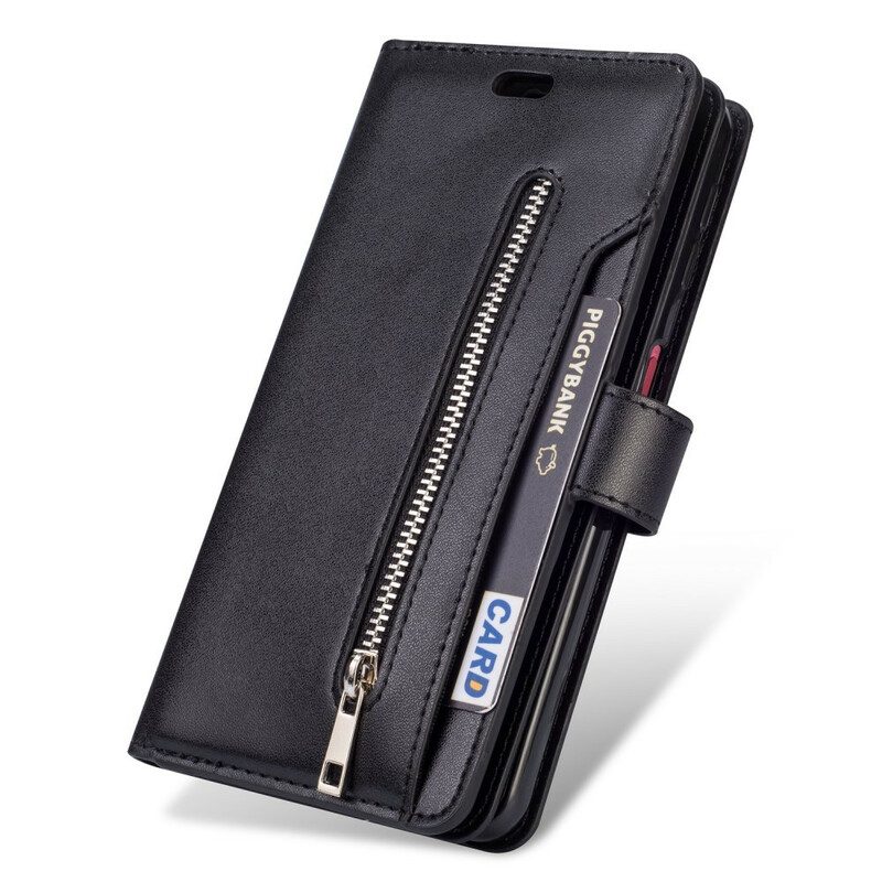 Folio-hoesje voor Samsung Galaxy A70 Portemonnee Met Lanyard