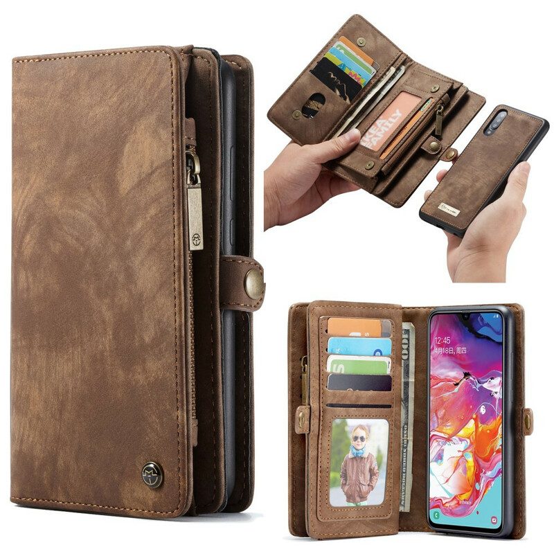 Hoesje Flip Case voor Samsung Galaxy A70 Afneembare Caseme