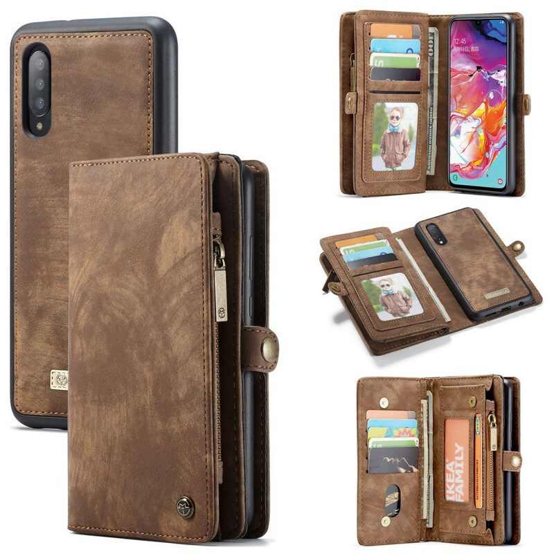 Hoesje Flip Case voor Samsung Galaxy A70 Afneembare Caseme