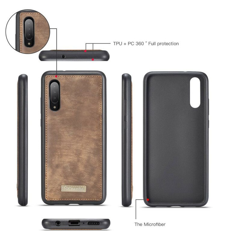 Hoesje Flip Case voor Samsung Galaxy A70 Afneembare Caseme