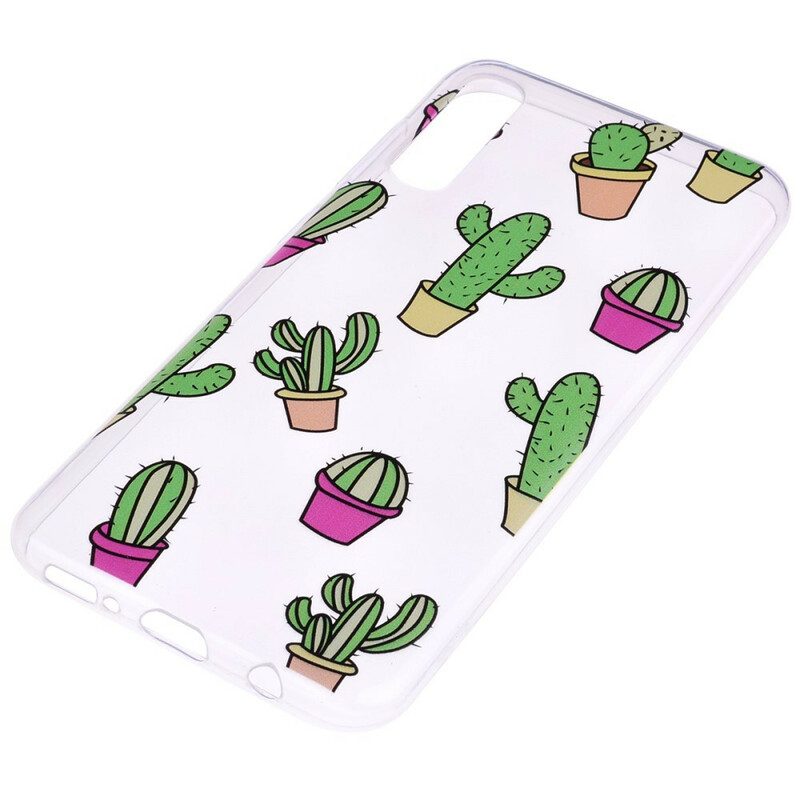 Hoesje voor Samsung Galaxy A70 Mini Cactussen