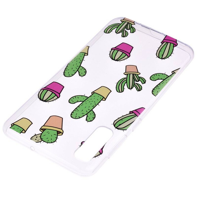 Hoesje voor Samsung Galaxy A70 Mini Cactussen