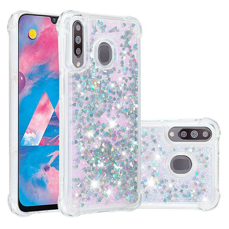 Hoesje voor Samsung Galaxy A70 Verlangens Pailletten