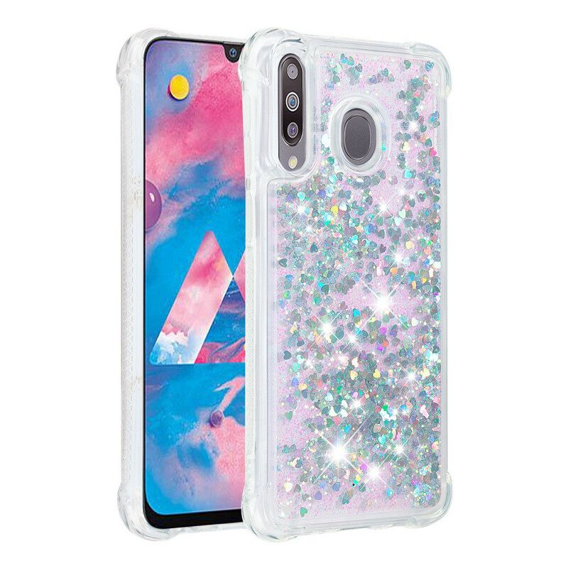 Hoesje voor Samsung Galaxy A70 Verlangens Pailletten