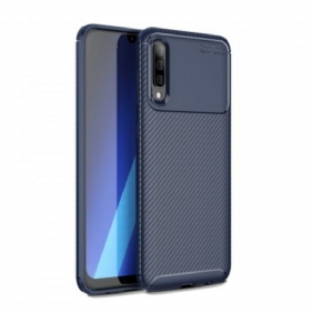 Telefoonhoesje voor Samsung Galaxy A70 Flexibele Koolstofvezeltextuur