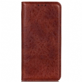 Bescherming Hoesje voor Xiaomi 12T / 12T Pro Folio-hoesje Leren Styling