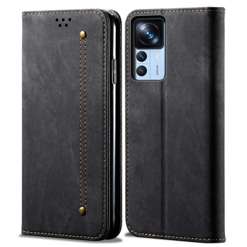 Bescherming Hoesje voor Xiaomi 12T / 12T Pro Folio-hoesje Stof