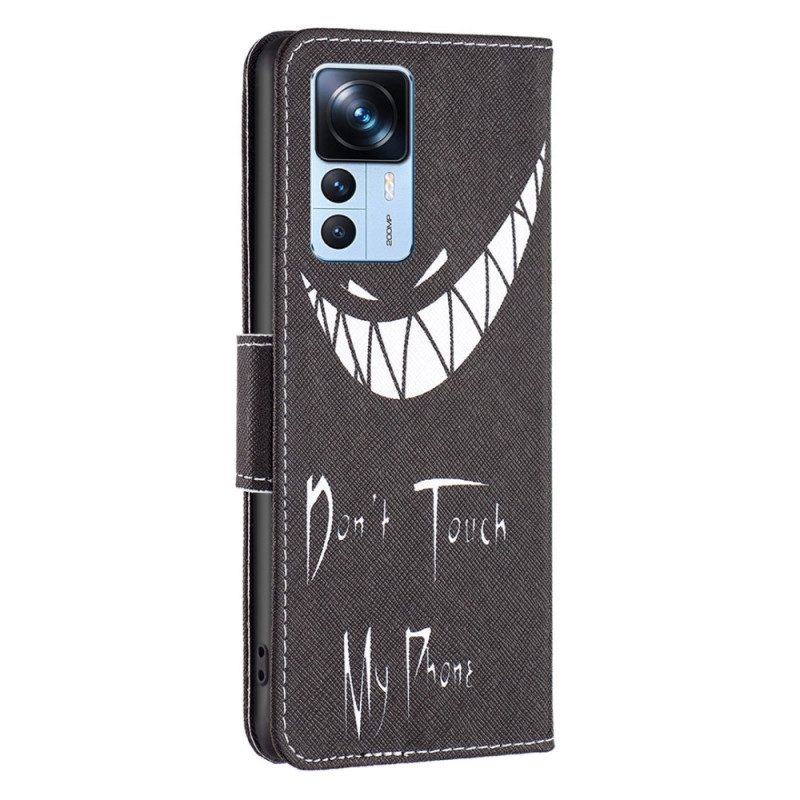 Flip Case voor Xiaomi 12T / 12T Pro Duivels Telefoon