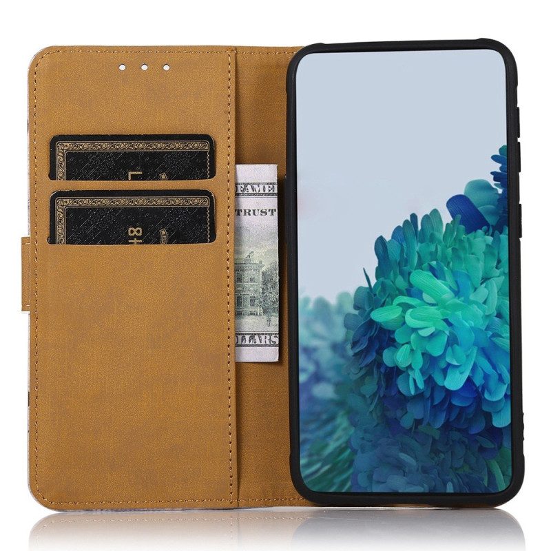 Folio-hoesje voor Xiaomi 12T / 12T Pro Bloeiende Boom