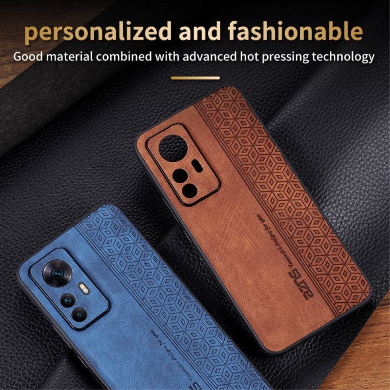 Hoesje voor Xiaomi 12T / 12T Pro Azns Ledereffect