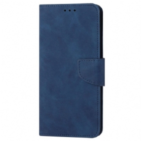 Leren Hoesje voor Xiaomi 12T / 12T Pro Met Ketting Effen Bandjes Met Leereffect