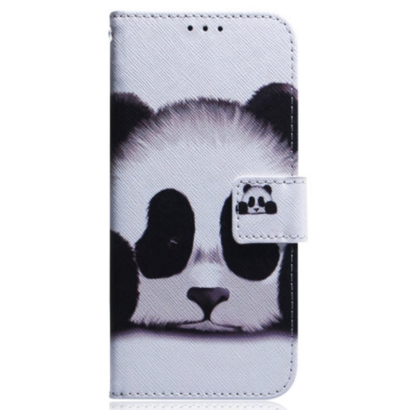 Folio-hoesje voor Realme GT Neo 3 Trieste Panda