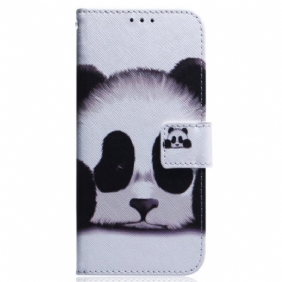 Folio-hoesje voor Realme GT Neo 3 Trieste Panda