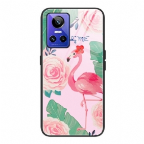 Telefoonhoesje voor Realme GT Neo 3 Flamingo