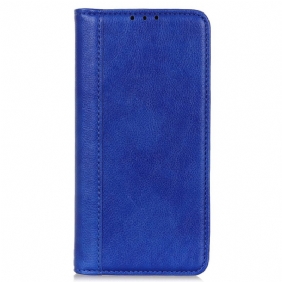 Bescherming Hoesje voor Samsung Galaxy A03 Core Folio-hoesje Elegantie Split Litchi Leer