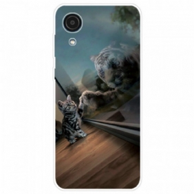 Hoesje voor Samsung Galaxy A03 Core Kittens Droom