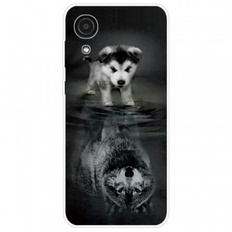 Hoesje voor Samsung Galaxy A03 Core Puppy-droom