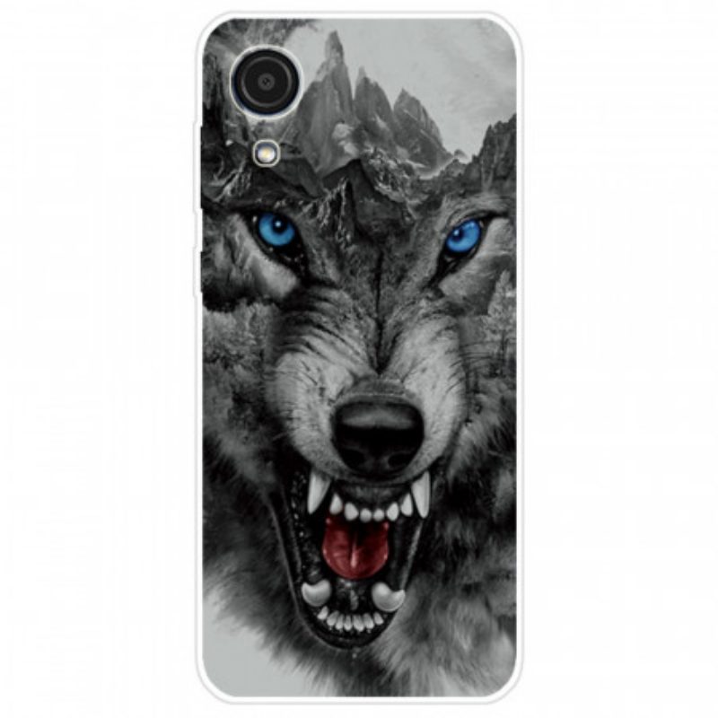 Hoesje voor Samsung Galaxy A03 Core Sublieme Wolf