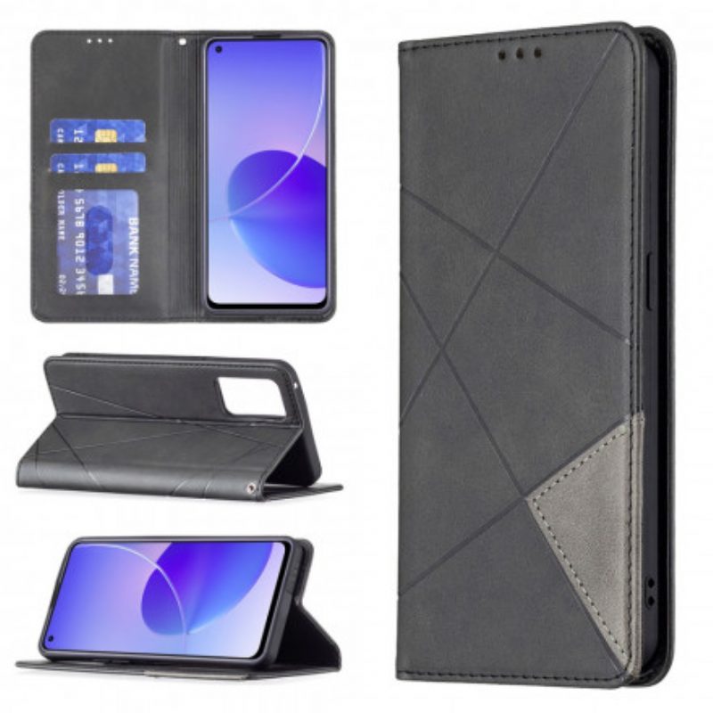 Bescherming Hoesje voor Oppo Reno 6 5G Folio-hoesje Artistieke Stijl