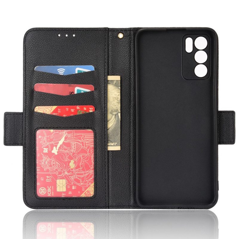 Folio-hoesje voor Oppo Reno 6 5G Flip Case Flap Dubbele Nieuwe Kleuren