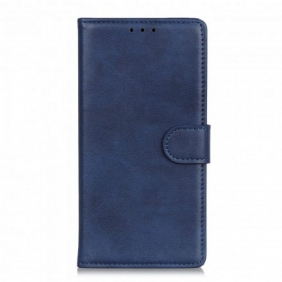 Folio-hoesje voor Oppo Reno 6 5G Retro Mat Leereffect