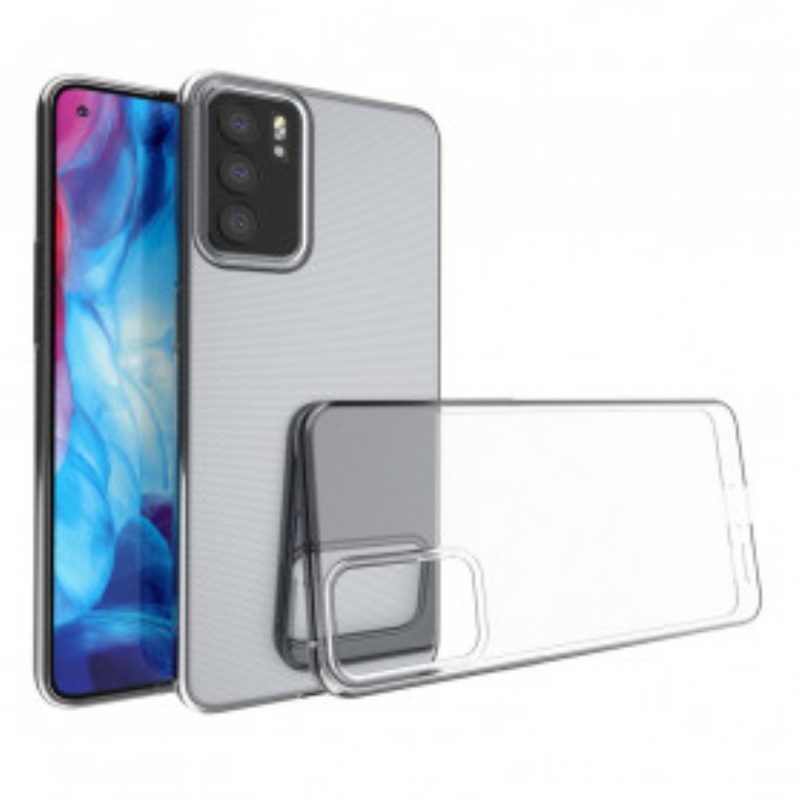 Telefoonhoesje voor Oppo Reno 6 5G Flexibel Transparant