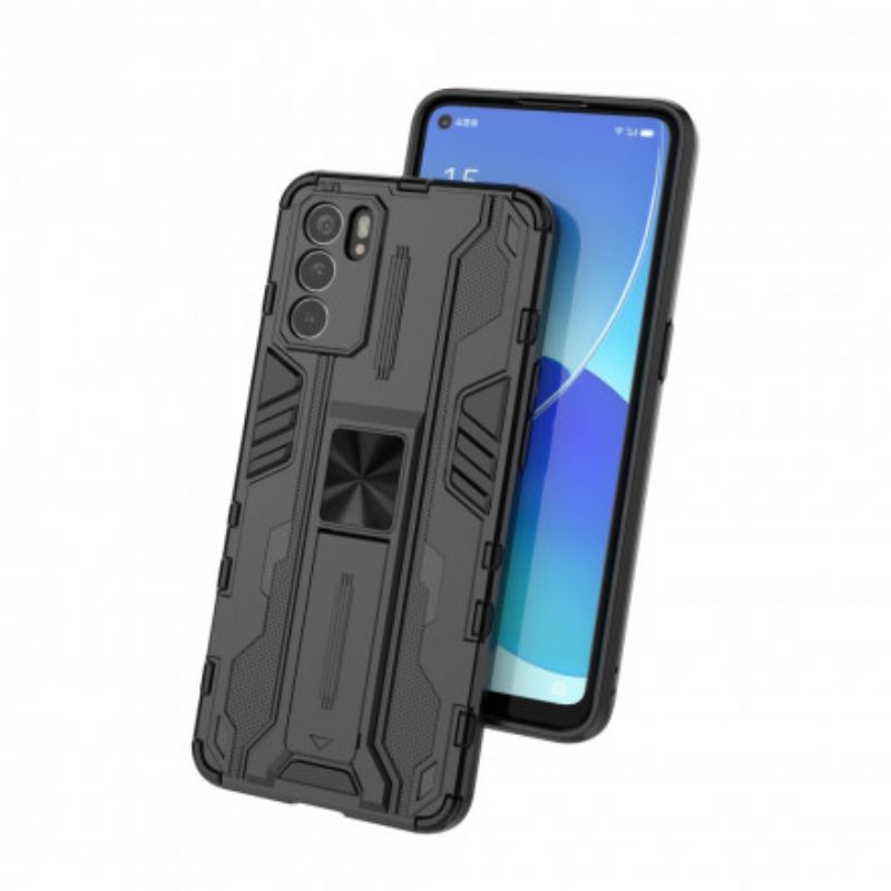 Telefoonhoesje voor Oppo Reno 6 5G Resistente Horizontale / Verticale Tong