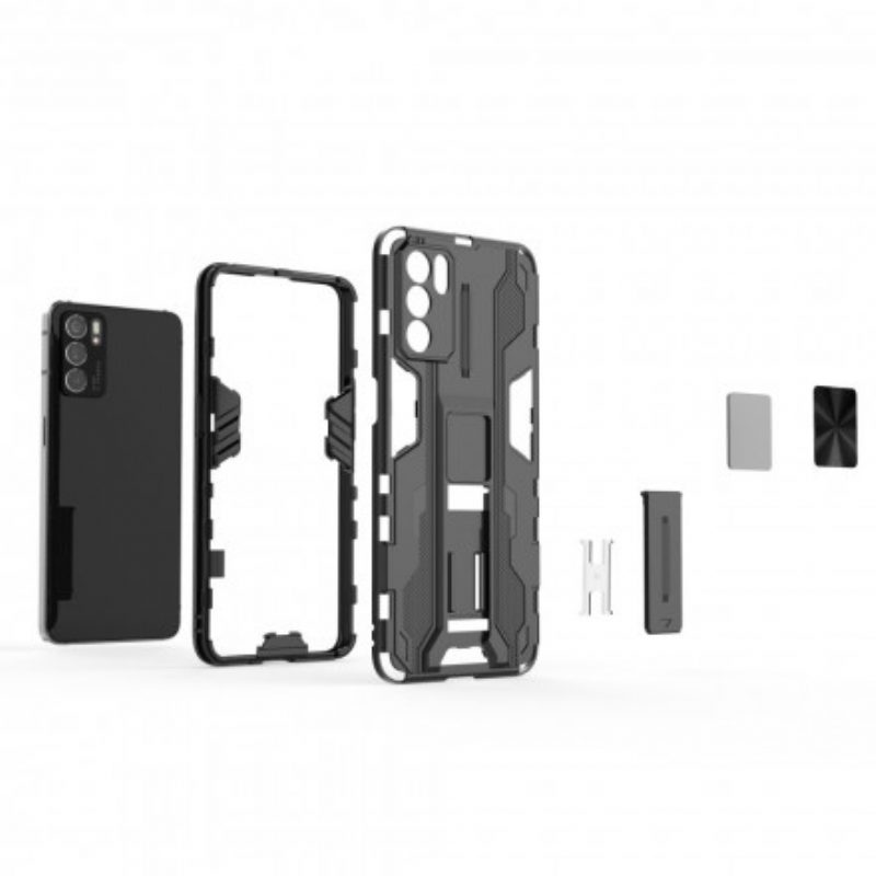 Telefoonhoesje voor Oppo Reno 6 5G Resistente Horizontale / Verticale Tong