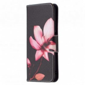 Flip Case voor Poco M3 Roze Bloem