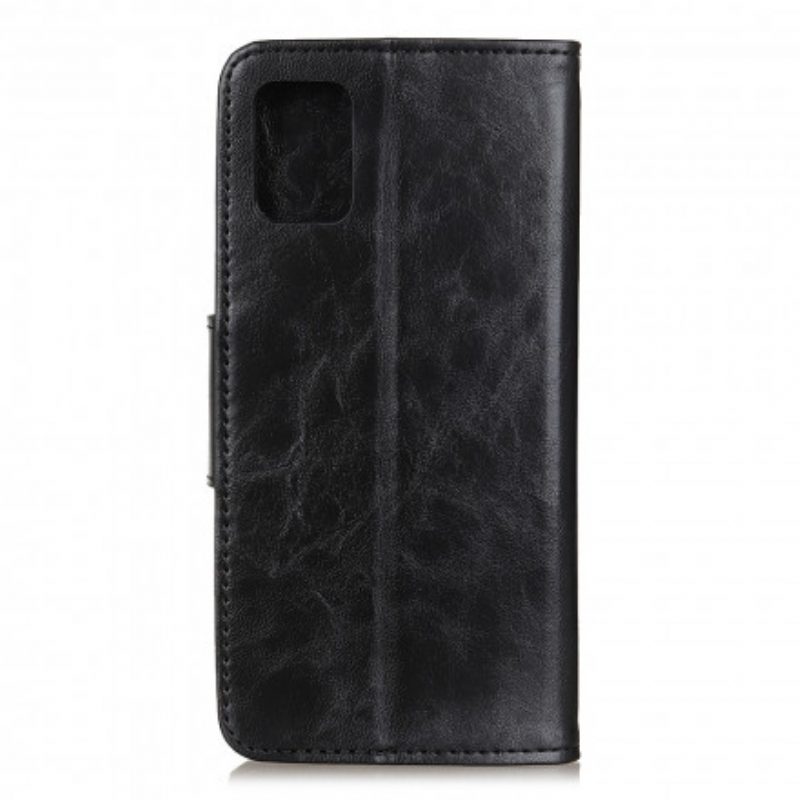 Folio-hoesje voor Poco M3 Flip Case Getextureerde Magnetische Flap