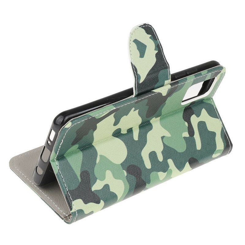 Folio-hoesje voor Poco M3 Militaire Camouflage