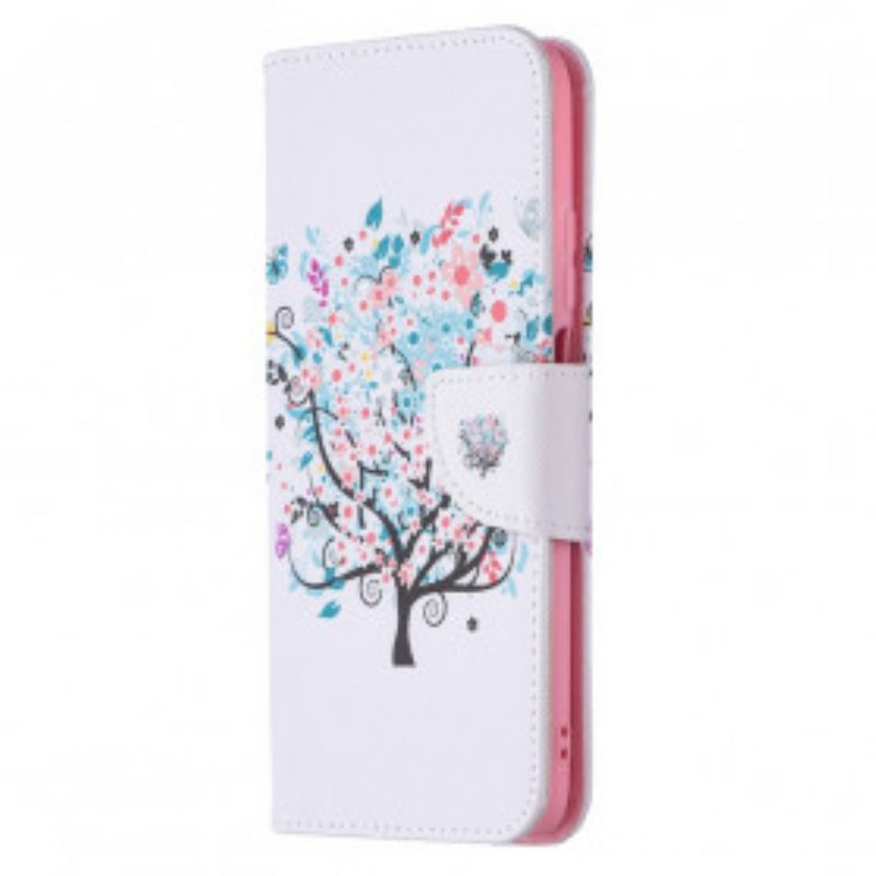 Leren Hoesje voor Poco M3 Gebloeide Boom