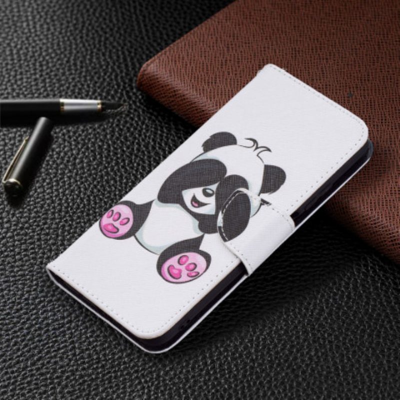 Leren Hoesje voor Poco M3 Panda-plezier