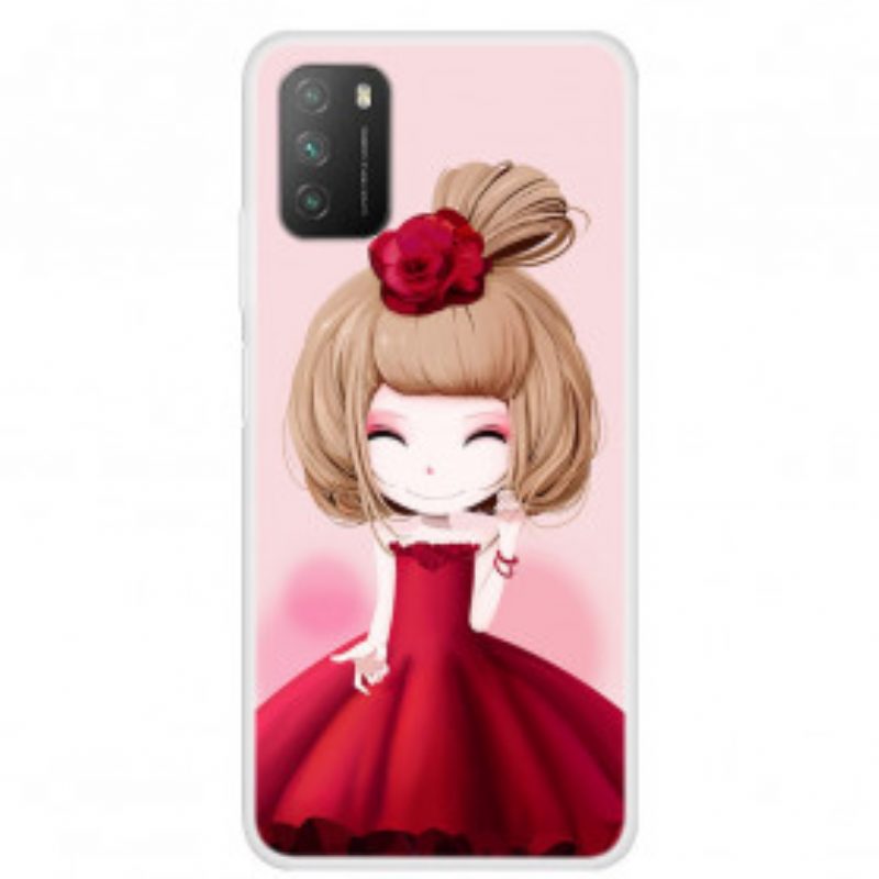 Telefoonhoesje voor Poco M3 Manga Dame