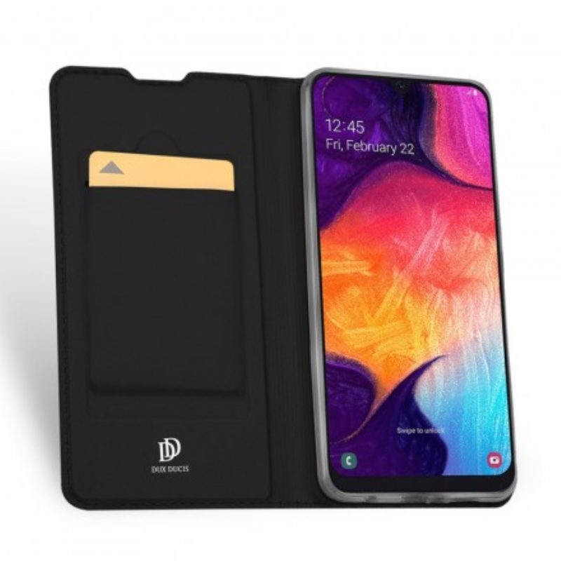 Bescherming Hoesje voor Samsung Galaxy A50 Folio-hoesje Eersteklas Serie