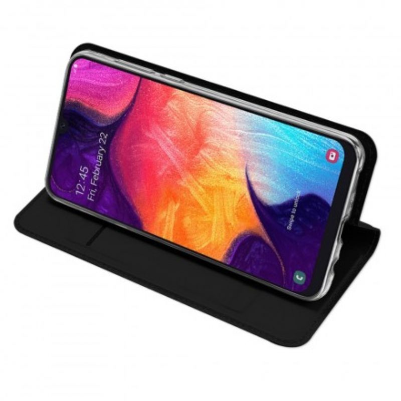 Bescherming Hoesje voor Samsung Galaxy A50 Folio-hoesje Eersteklas Serie