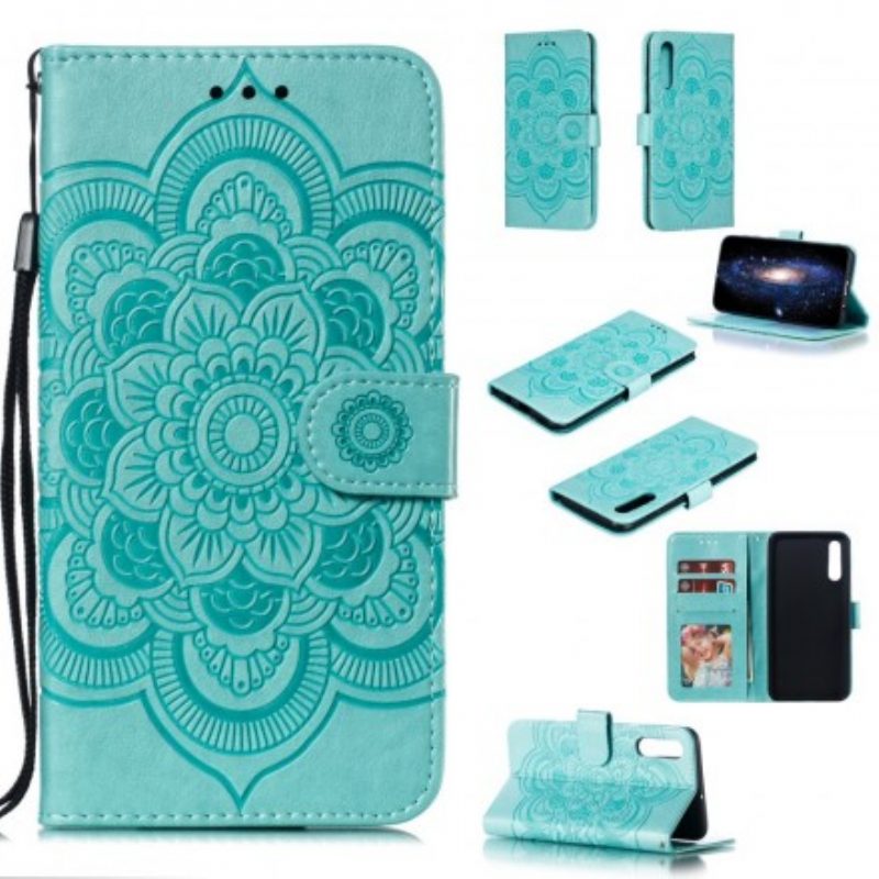 Flip Case voor Samsung Galaxy A50 Volledige Mandala