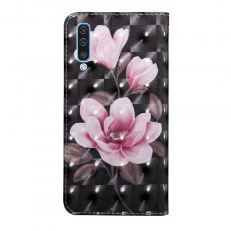 Folio-hoesje voor Samsung Galaxy A50 Bloesem Bloemen