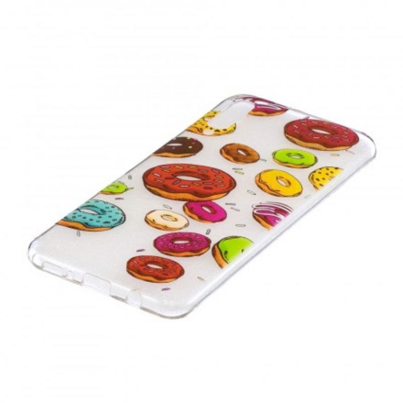 Hoesje voor Samsung Galaxy A50 Ik Hou Van Donuts