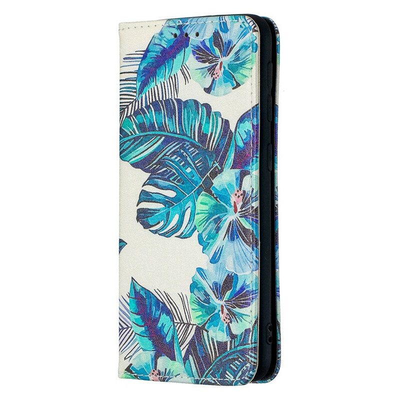 Bescherming Hoesje voor Samsung Galaxy A20e Folio-hoesje Bladeren